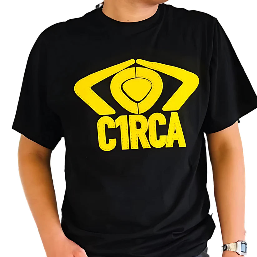CAMISETA C1RCA- AMARILLA 2.0
